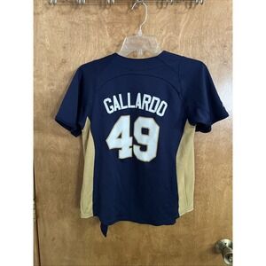 Milwaukee Brewers Baseball MLB Majestic Jersey Boys Youth Medium M T3S‎ Gallardo